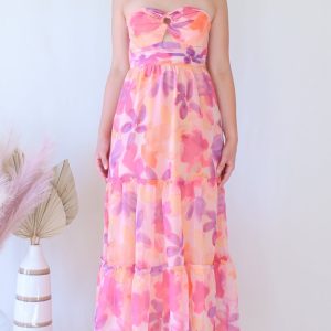 Product Image for  Floral Strapless Dress