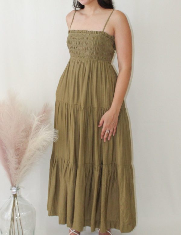 Product Image for  Green Tiered Dress