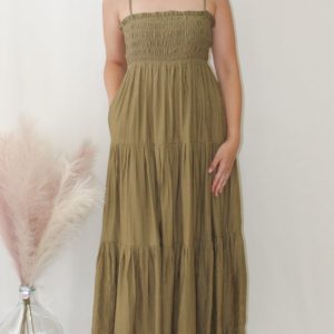 Product Image for  Green Tiered Dress