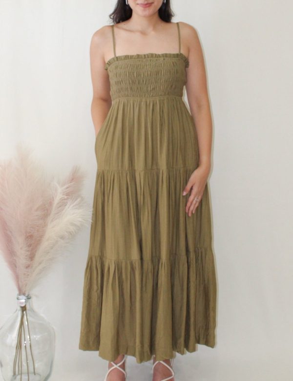 Product Image for  Green Tiered Dress