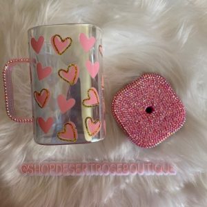 Product Image for  Heart Glitz and Glam Glassware
