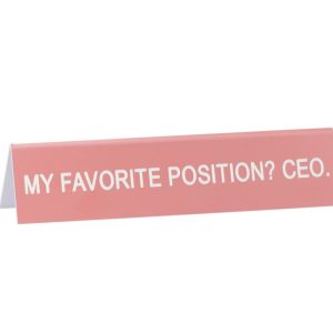 Product Image for  CEO Desk Sign