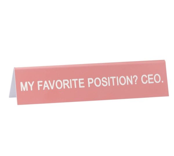 Product Image for  CEO Desk Sign
