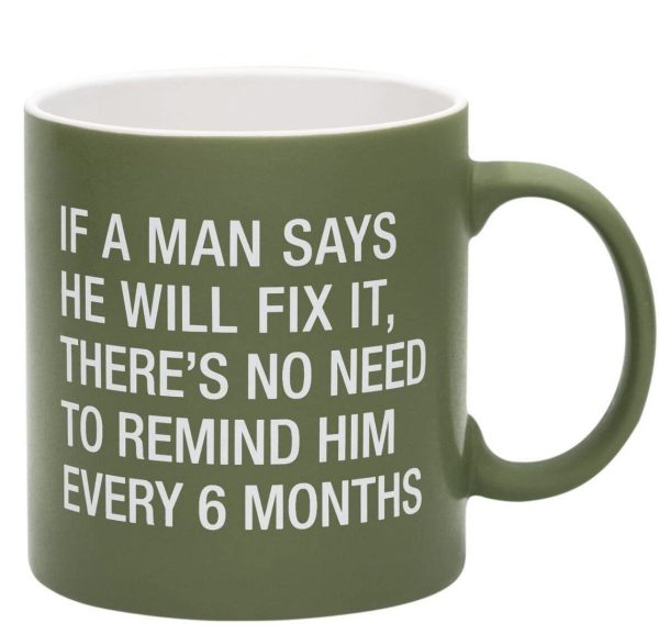 Product Image for  If A Man Says He’ll Fix It Mug