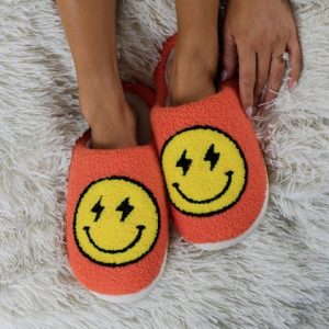 Product Image for  Lightning Smiley Slippers