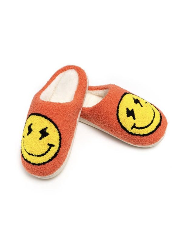 Product Image for  Lightning Smiley Slippers