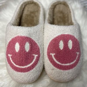 Product Image for  Pink Smiley Slippers