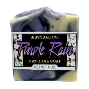 Product Image for  Purple Rain Lavender Charcoal Bar Soap