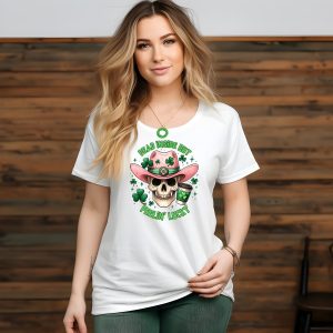 Product Image for  St. Patrick’s Day- Dead Inside but Feelin’ Lucky T-Shirt
