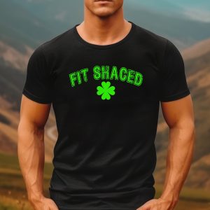 Product Image for  St. Patrick’s Day- Fit Shaced Clover T-Shirt
