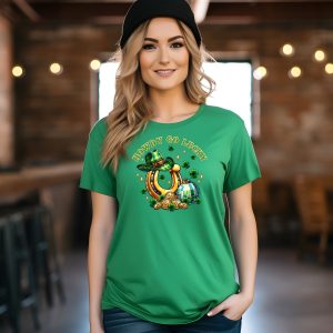 Product Image for  St. Patrick’s Day- Howdy Go Lucky T-Shirt