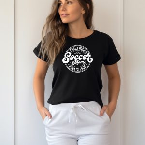 Product Image for  Soccer- Crazy Proud Soccer Mom T-Shirt