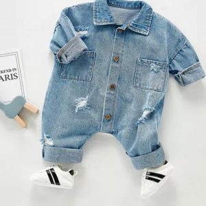 Product Image for  Kevin- Boyz Denim Jumpsuit