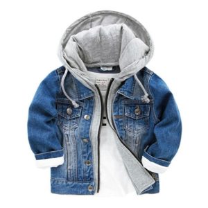 Product Image for  Hooded Jean Jacket