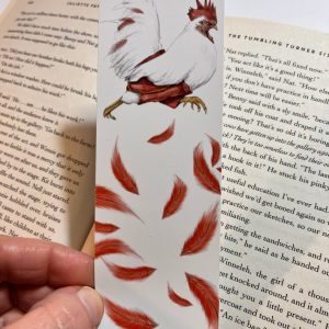 Product Image for  Chicken Pants Bookmark Cottage Core Farm Life Whimsical Chicken