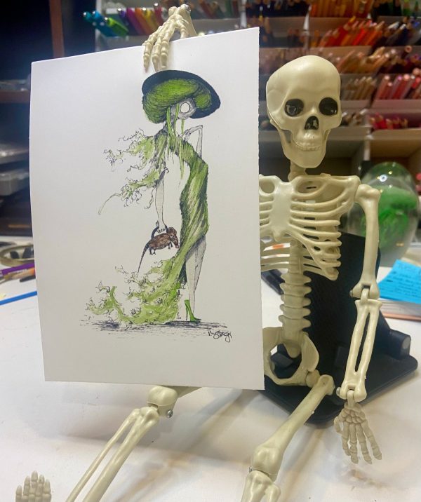 Product Image for  NEW! Lady Phantasm Spooky Art Decor, Halloween Decor Witchy Friends