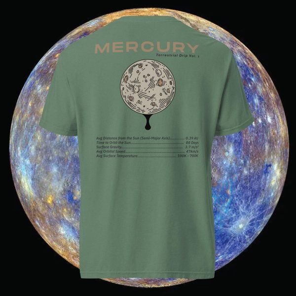 Product Image for  Mercury T-Shirt | Terrestrial Drip Vol. 1 (Unisex)