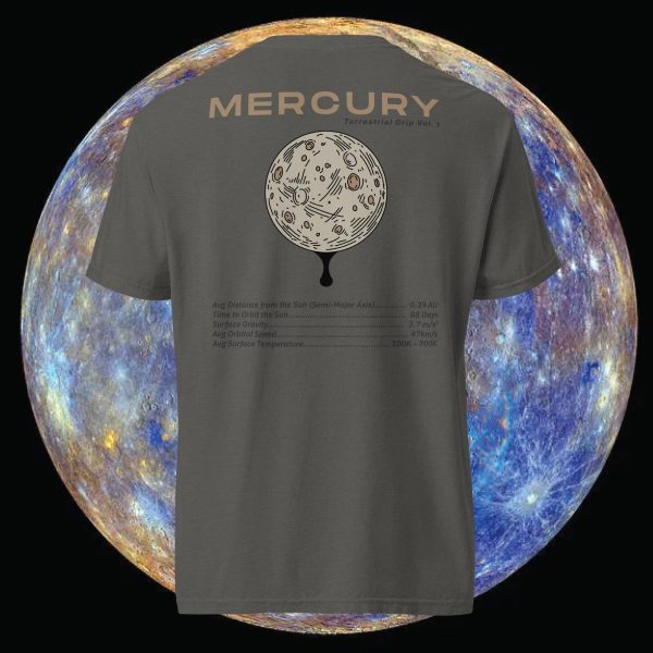 Product Image for  Mercury T-Shirt | Terrestrial Drip Vol. 1 (Unisex)